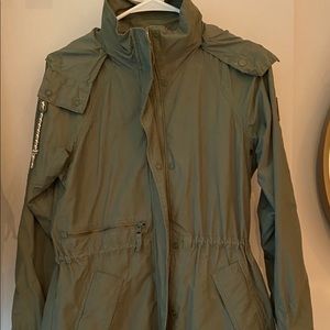 Columbia Women's Green Hooded Jacket